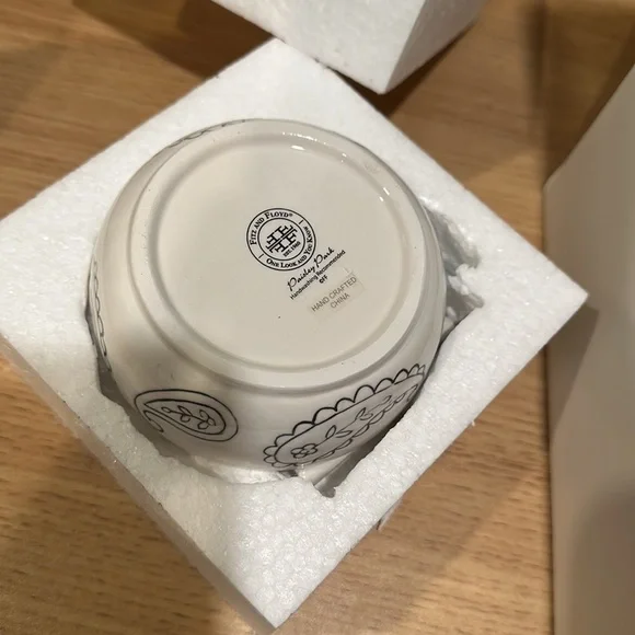 Fitz and Floyd Paisley Park Trinket Bowl - Picture 5 of 5